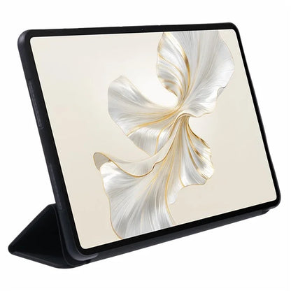 For Honor Pad 9 Case Anti-Scratch PU+Silicone Tri-fold Stand Tablet Cover