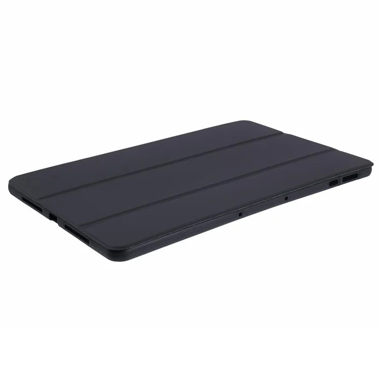 For Honor Pad 9 Case Anti-Scratch PU+Silicone Tri-fold Stand Tablet Cover