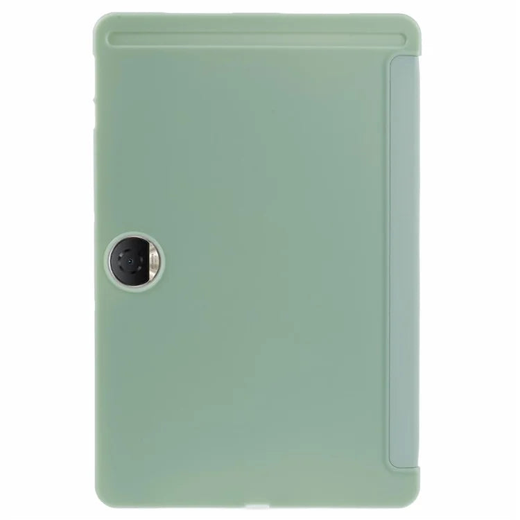 For Honor Pad 9 Case Anti-Scratch PU+Silicone Tri-fold Stand Tablet Cover