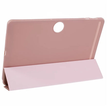 For Honor Pad 9 Case Anti-Scratch PU+Silicone Tri-fold Stand Tablet Cover