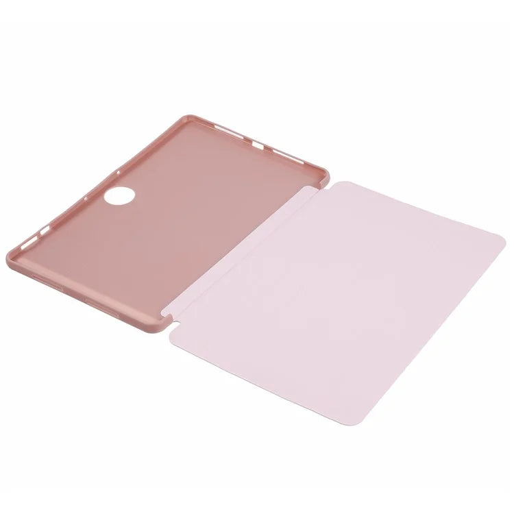 For Honor Pad 9 Case Anti-Scratch PU+Silicone Tri-fold Stand Tablet Cover