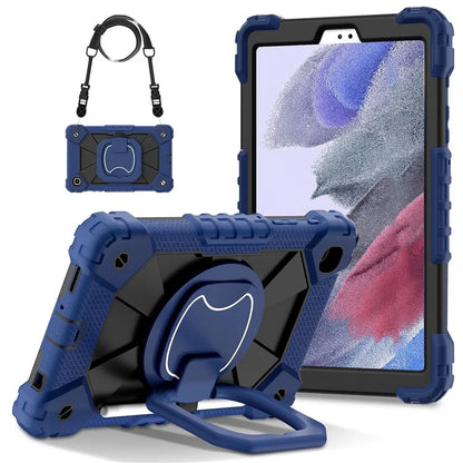 C3 Rugged Case for Samsung Galaxy Tab A7 Lite 8.7-inch T220 / T225 Kickstand Cover with Shoulder Strap