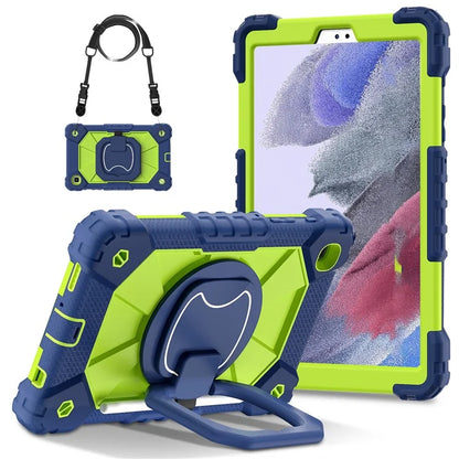 C3 Rugged Case for Samsung Galaxy Tab A7 Lite 8.7-inch T220 / T225 Kickstand Cover with Shoulder Strap