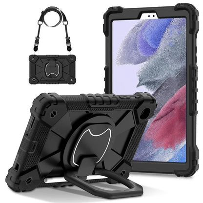 C3 Rugged Case for Samsung Galaxy Tab A7 Lite 8.7-inch T220 / T225 Kickstand Cover with Shoulder Strap
