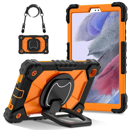 C3 Rugged Case for Samsung Galaxy Tab A7 Lite 8.7-inch T220 / T225 Kickstand Cover with Shoulder Strap
