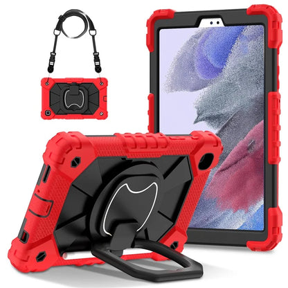 C3 Rugged Case for Samsung Galaxy Tab A7 Lite 8.7-inch T220 / T225 Kickstand Cover with Shoulder Strap