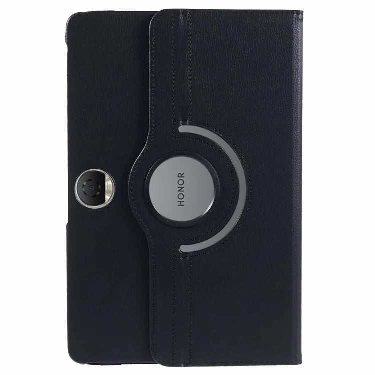 For Honor Pad 9 Case Scratch-resistant PU Leather Tablet Cover with Rotating Stand