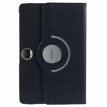 For Honor Pad 9 Case Scratch-resistant PU Leather Tablet Cover with Rotating Stand