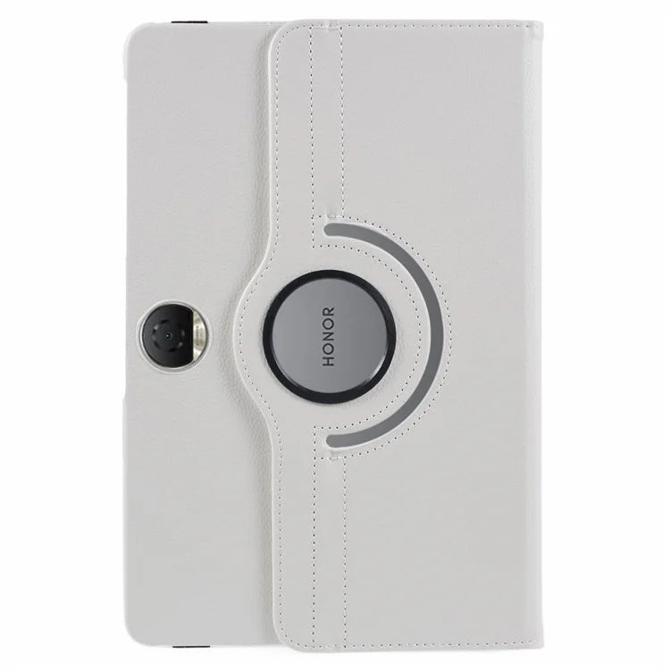 For Honor Pad 9 Case Scratch-resistant PU Leather Tablet Cover with Rotating Stand
