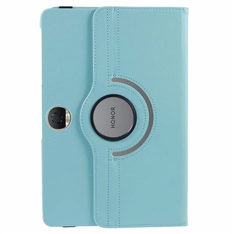 For Honor Pad 9 Case Scratch-resistant PU Leather Tablet Cover with Rotating Stand