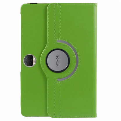For Honor Pad 9 Case Scratch-resistant PU Leather Tablet Cover with Rotating Stand