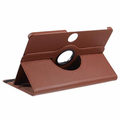 For Honor Pad 9 Case Scratch-resistant PU Leather Tablet Cover with Rotating Stand