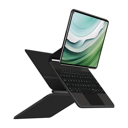 For Huawei MatePad Pro 11 (2024) Leather Tablet Case with Detachable Backlit Bluetooth Keyboard