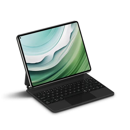 For Huawei MatePad Pro 11 (2024) Leather Tablet Case with Detachable Backlit Bluetooth Keyboard