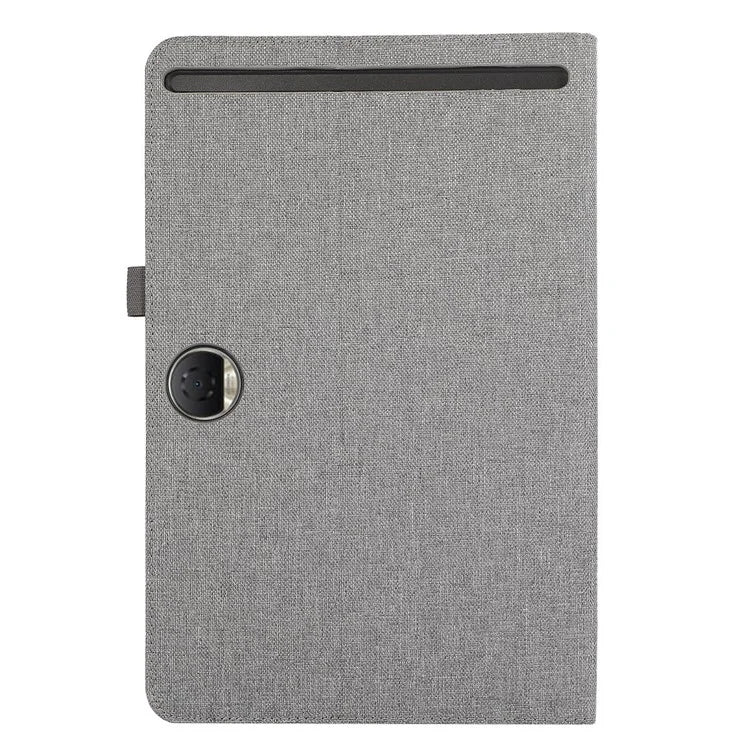 For Honor Pad 9 Leather Case Cloth Texture Tablet Cover Stand with Card Holder