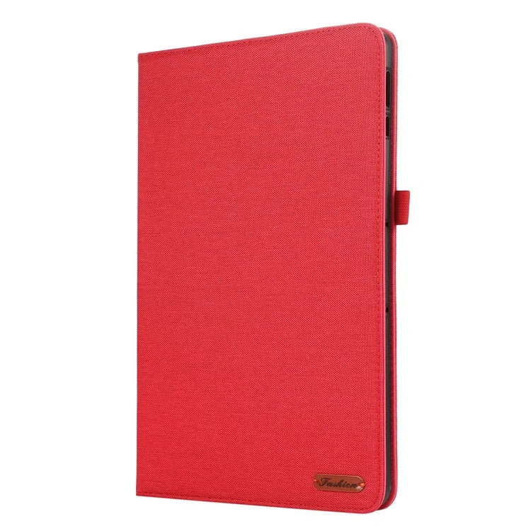 For Honor Pad 9 Leather Case Cloth Texture Tablet Cover Stand with Card Holder