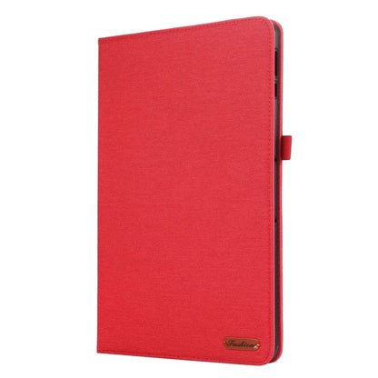For Honor Pad 9 Leather Case Cloth Texture Tablet Cover Stand with Card Holder