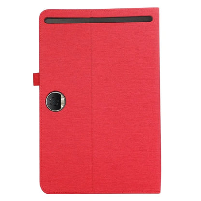 For Honor Pad 9 Leather Case Cloth Texture Tablet Cover Stand with Card Holder