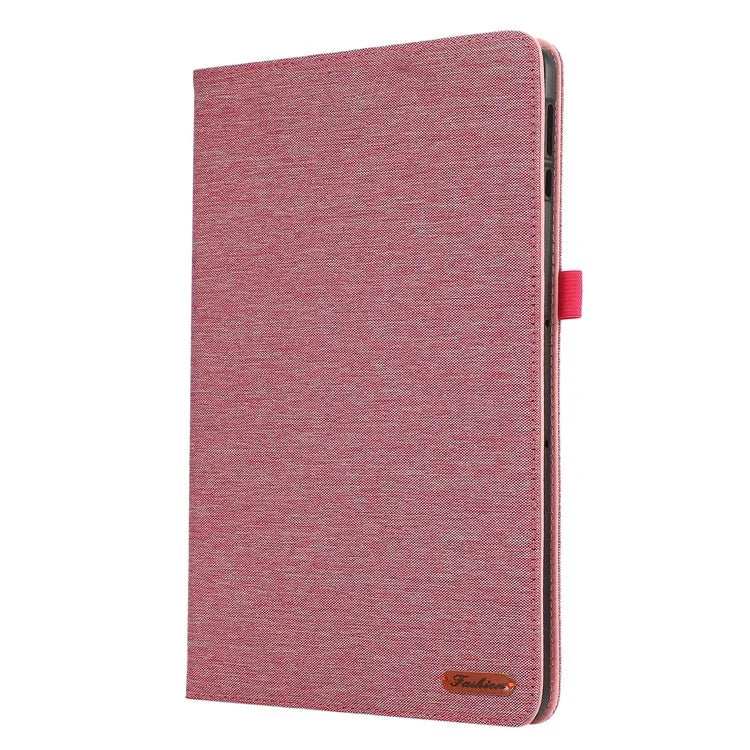 For Honor Pad 9 Leather Case Cloth Texture Tablet Cover Stand with Card Holder