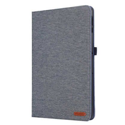 For Honor Pad 9 Leather Case Cloth Texture Tablet Cover Stand with Card Holder