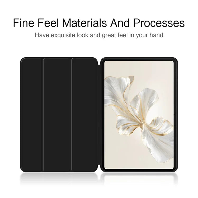 For Honor Pad 9 PU Leather Case Shockproof Trifold Stand Tablet Cover