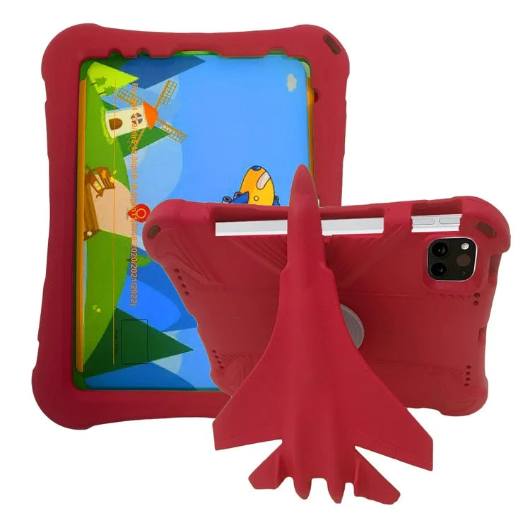 For iPad 10.9 (2022) / iPad Air (2020) / (2022) / iPad Pro 11 (2020) /  (2021) / (2022) EVA Case Airplane Style Kickstand