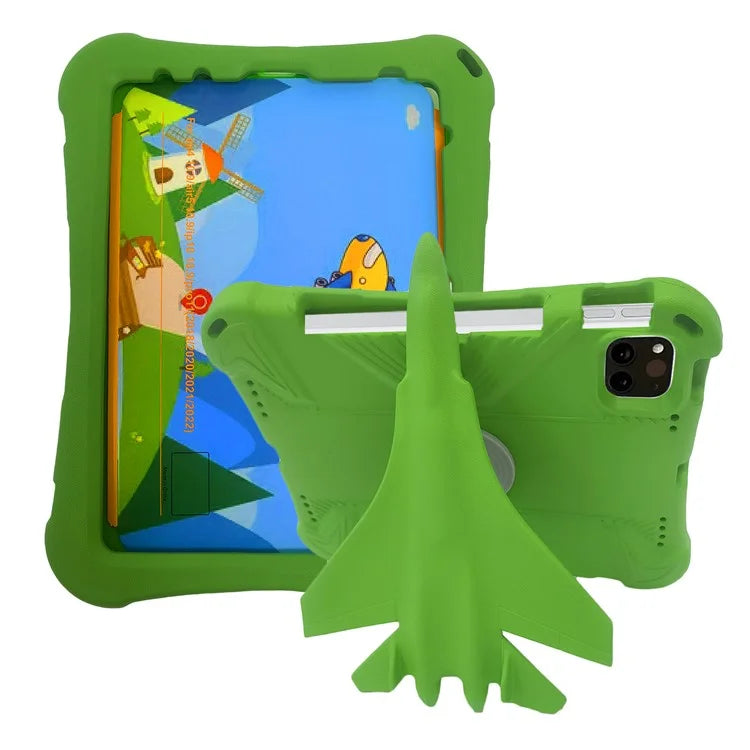 For iPad 10.9 (2022) / iPad Air (2020) / (2022) / iPad Pro 11 (2020) /  (2021) / (2022) EVA Case Airplane Style Kickstand