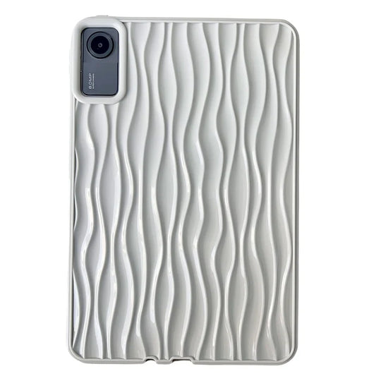 For Xiaomi Redmi Pad SE Water Ripple Texture Case Flexible TPU Shockproof Tablet Cover