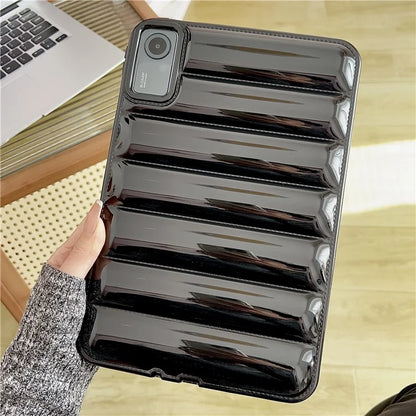 For Xiaomi Redmi Pad SE Soft TPU Case Down Jacket Design Candy Color Cover