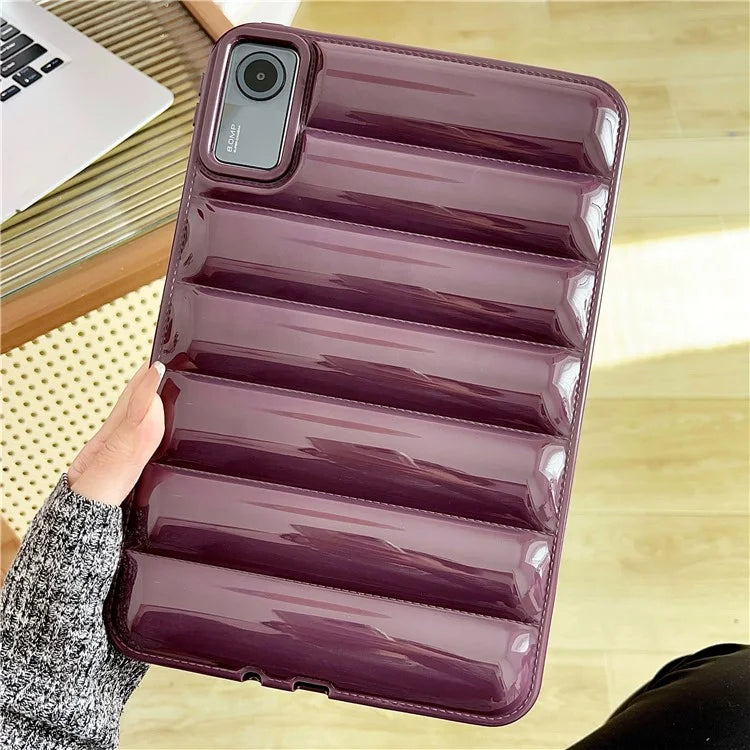 For Xiaomi Redmi Pad SE Soft TPU Case Down Jacket Design Candy Color Cover