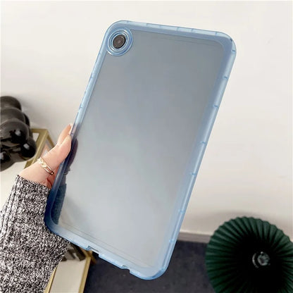 For Samsung Galaxy Tab A9+ Case Transparent Acrylic+TPU Tablet Cover