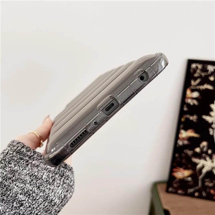 For Samsung Galaxy Tab A9+ Case Soft TPU Down Jacket Grain Tablet Cover