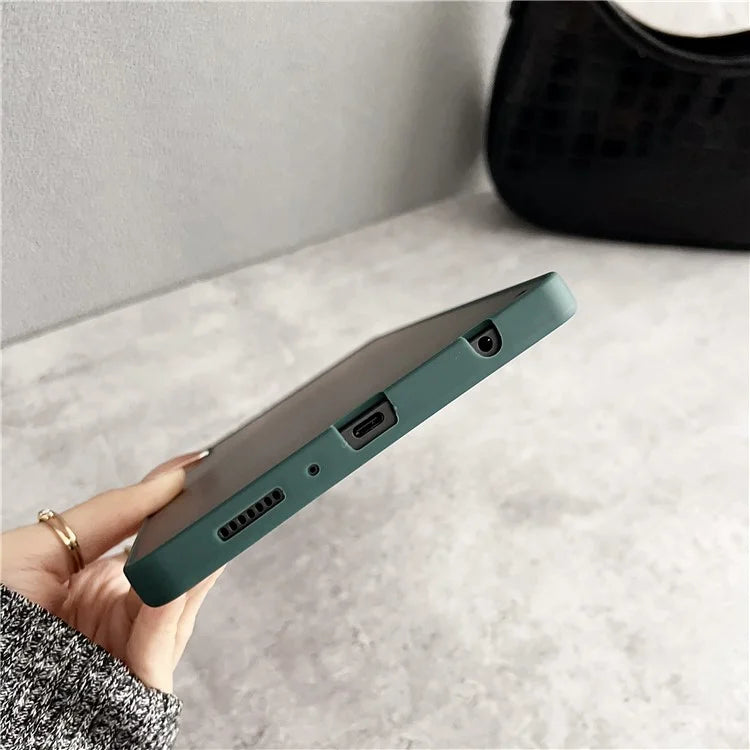 For Samsung Galaxy Tab A9 Case PC + TPU Anti-Scratch Tablet Cover Skin Touch Feeling