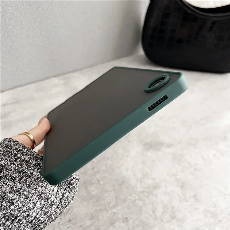 For Samsung Galaxy Tab A9 Case PC + TPU Anti-Scratch Tablet Cover Skin Touch Feeling