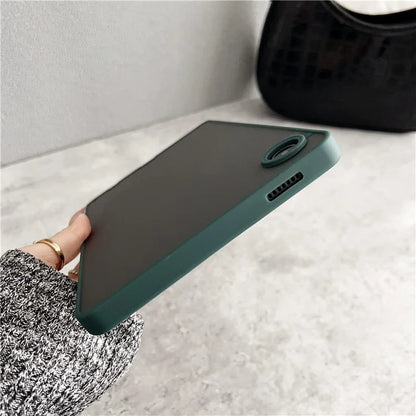 For Samsung Galaxy Tab A9 Case PC + TPU Anti-Scratch Tablet Cover Skin Touch Feeling