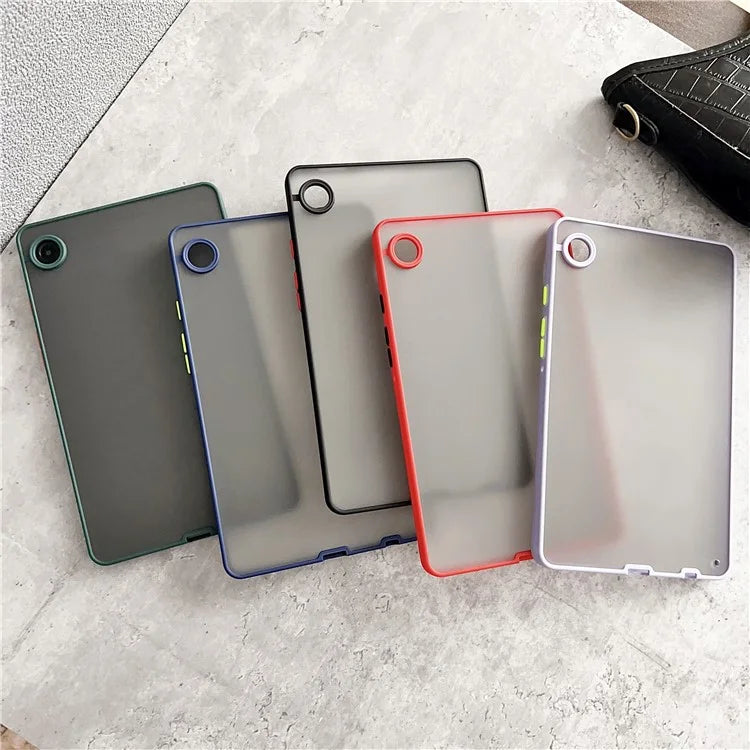 For Samsung Galaxy Tab A9 Case PC + TPU Anti-Scratch Tablet Cover Skin Touch Feeling