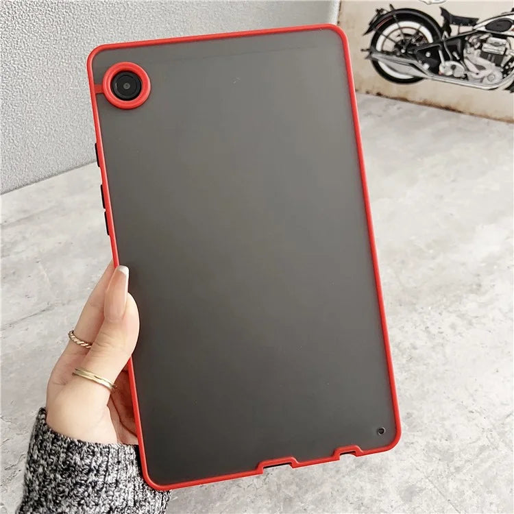 For Samsung Galaxy Tab A9 Case PC + TPU Anti-Scratch Tablet Cover Skin Touch Feeling