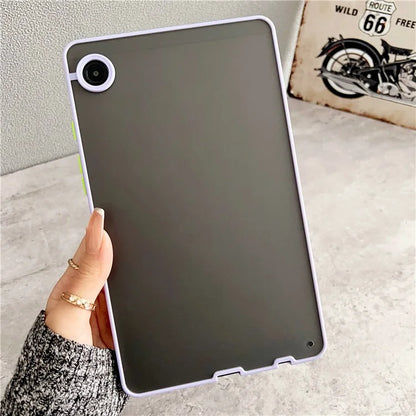 For Samsung Galaxy Tab A9 Case PC + TPU Anti-Scratch Tablet Cover Skin Touch Feeling