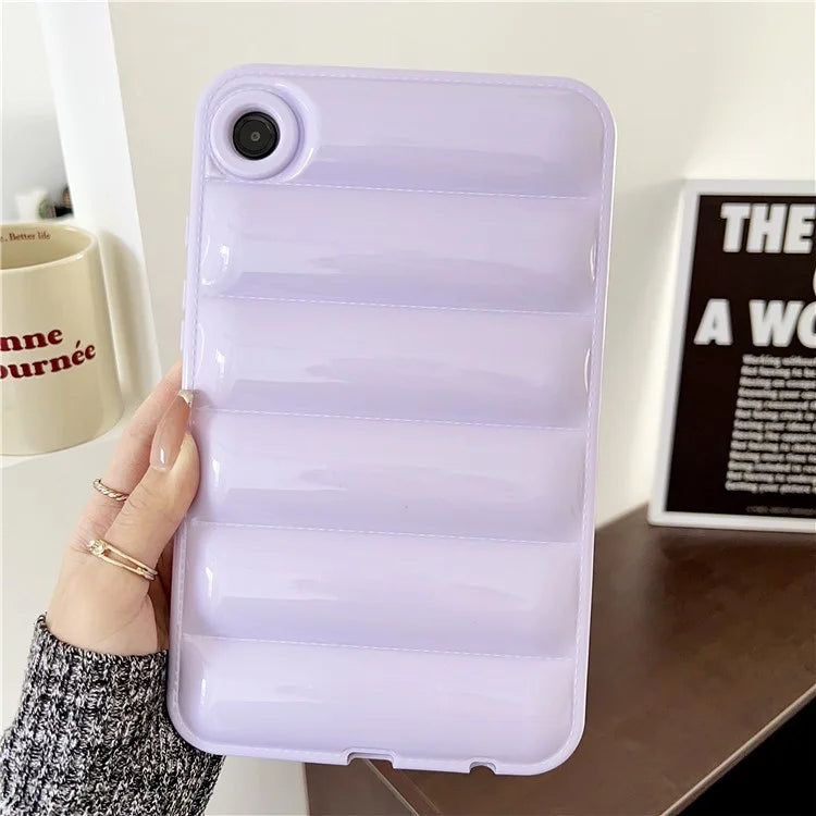 For Samsung Galaxy Tab A9+ Protective Case TPU Airbag Down Jacket Tablet Cover