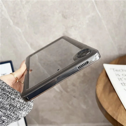 For Samsung Galaxy Tab A9 Clear Case TPU + Acrylic Anti-Scratch Tablet Cover