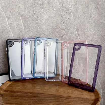 For Samsung Galaxy Tab A9 Clear Case TPU + Acrylic Anti-Scratch Tablet Cover
