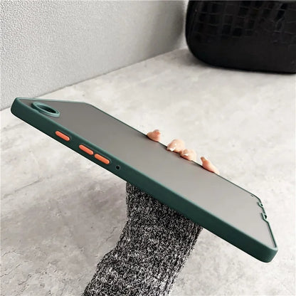 For Samsung Galaxy Tab A9+ Skin Touch Case PC + TPU Anti-Drop Shell Tablet Cover