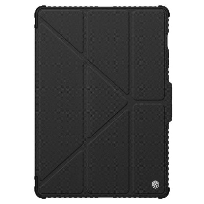 NILLKIN Bumper Leather Case Pro for Samsung Galaxy Tab S9 FE+ Tablet Cover Anti-fall Auto Wake / Sleep Case