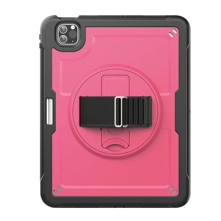 For iPad Pro 11 (2018) / (2020) / (2021) / (2022) / iPad Air (2020) / (2022) Case Kickstand Tablet Cover with Pencil Holder