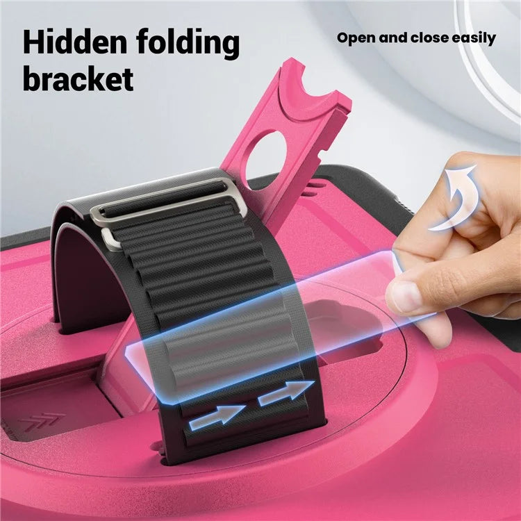 For iPad Pro 11 (2018) / (2020) / (2021) / (2022) / iPad Air (2020) / (2022) Case Kickstand Tablet Cover with Pencil Holder