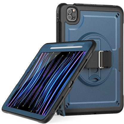 For iPad Pro 11 (2018) / (2020) / (2021) / (2022) / iPad Air (2020) / (2022) Case Kickstand Tablet Cover with Pencil Holder