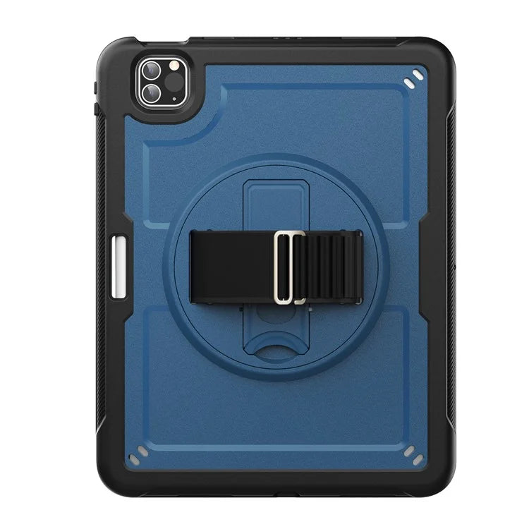 For iPad Pro 11 (2018) / (2020) / (2021) / (2022) / iPad Air (2020) / (2022) Case Kickstand Tablet Cover with Pencil Holder