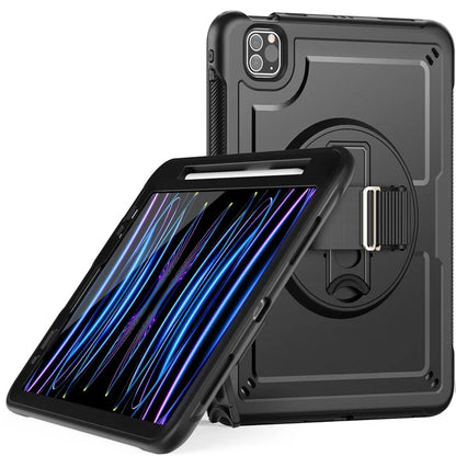 For iPad Pro 11 (2018) / (2020) / (2021) / (2022) / iPad Air (2020) / (2022) Case Kickstand Tablet Cover with Pencil Holder