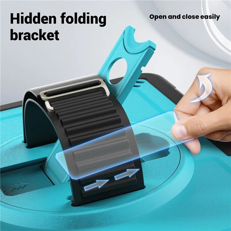 For iPad Pro 11 (2018) / (2020) / (2021) / (2022) / iPad Air (2020) / (2022) Case Kickstand Tablet Cover with Pencil Holder