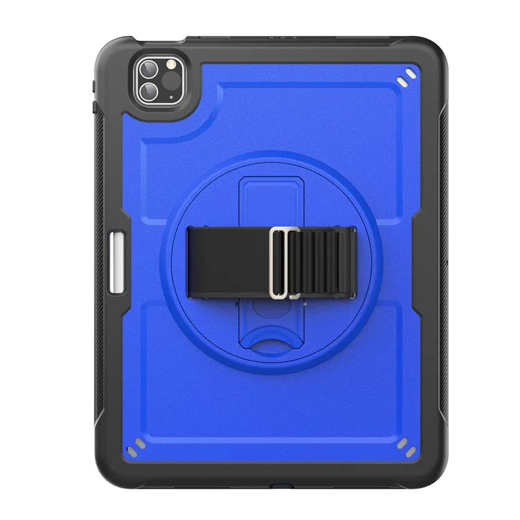 For iPad Pro 11 (2018) / (2020) / (2021) / (2022) / iPad Air (2020) / (2022) Case Kickstand Tablet Cover with Pencil Holder